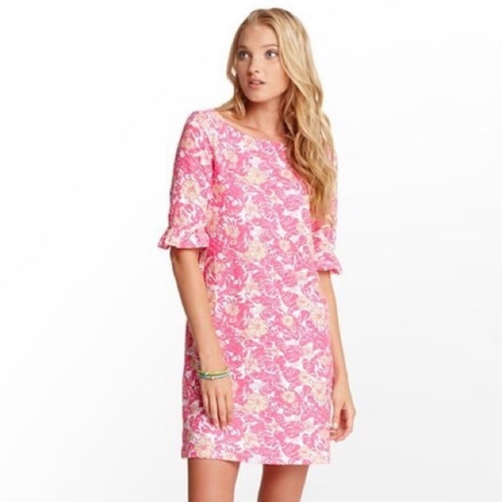 Lilly Pulitzer Somerset Dress Chum Bucket XS